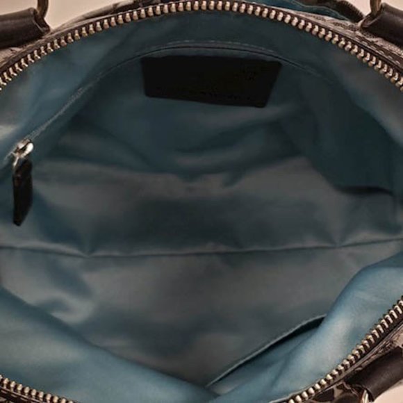 Coach Chelsea Signature Satchel Coated Canvas D1194-F1715 - Picture 6 of 7